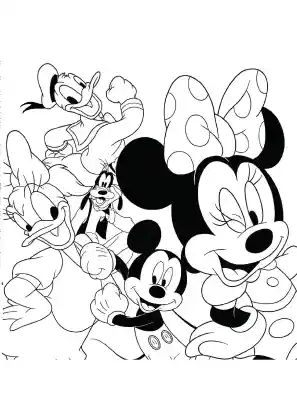 Mickey Mouse Clubhouse Coloring Pages | Printable Coloring Pages